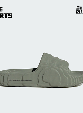 Adidas/阿迪达斯正品三叶草男女厚底耐磨运动休闲拖鞋IG8264