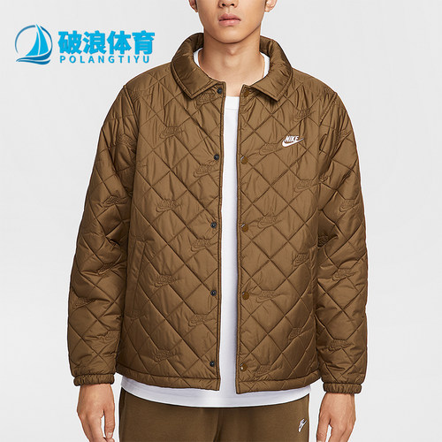Nike/耐克正品2025秋季款男士日常运动翻领梭织外套HV1378-235