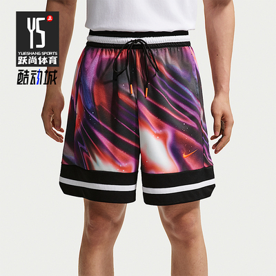 Nike/耐克正品夏季男士休闲时尚印花系带透气运动短裤IR6283-100