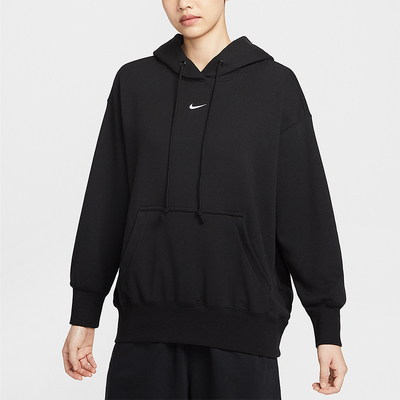 Nike/耐克正品2025冬季款女士连帽套头经典刺绣卫衣HV8103-010