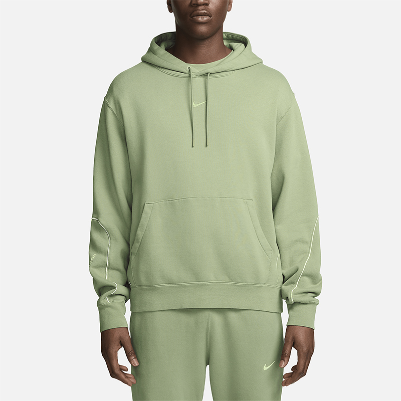 Nike/耐克正品Nocta男士透气连帽简约经典抓绒长袖卫衣FN7659-386