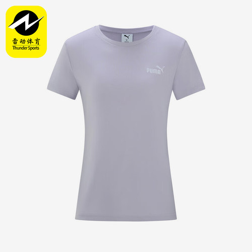 Puma/彪马正品2025女士运动针织日常休闲套头耐穿短袖693235-50