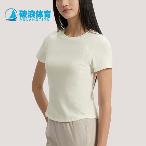 Adidas/阿迪达斯正品2026女士运动休闲经典简约修身透气T恤KH2648