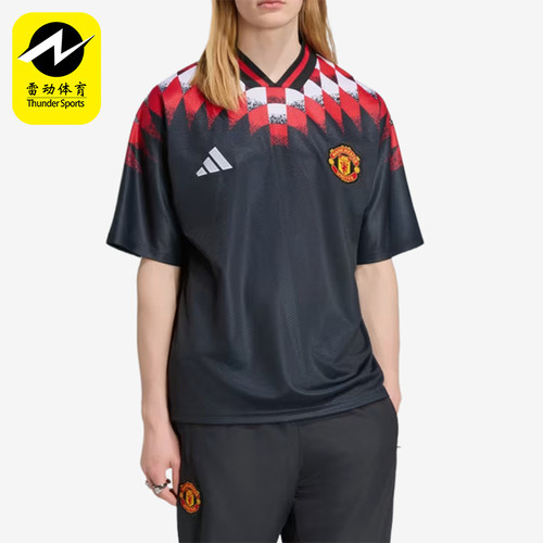 Adidas/阿迪达斯正品男士复古足球休闲文化运动短袖T恤KH4804