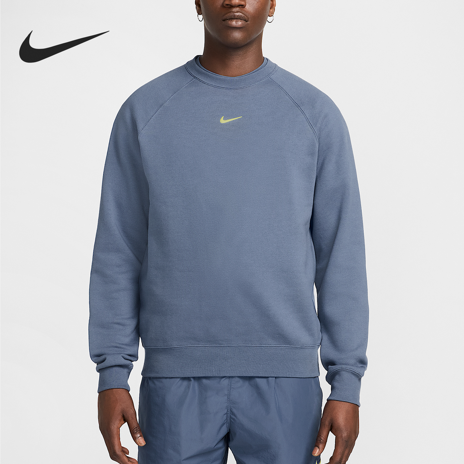 Nike/耐克正品2025冬季男士运动休闲简约针织卫衣FN8160-491