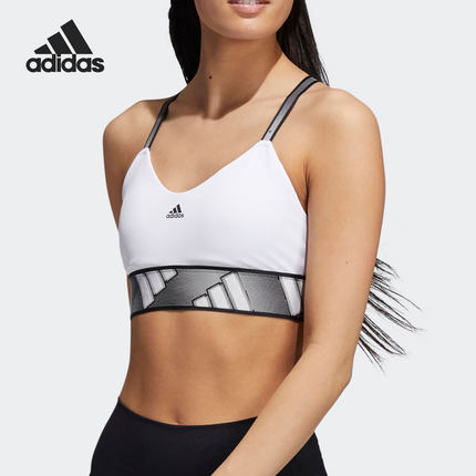 Adidas/阿迪达斯官方正品休闲女子时尚潮流健身运动内衣 GR8180