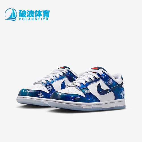 Nike/耐克正品Dunk GS女子大童休闲低帮系带轻便运动鞋IM1448-100