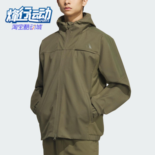 Adidas/阿迪达斯正品SL WARM JKT男士休闲连帽运动户外外套KA1305