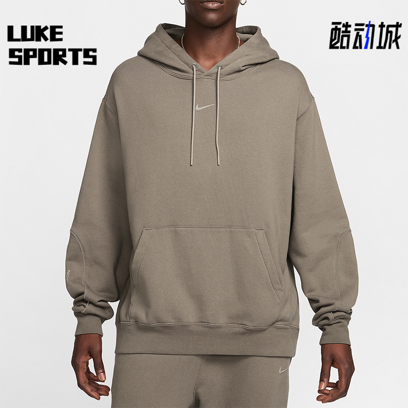 耐克男士连帽宽松休闲复古卫衣