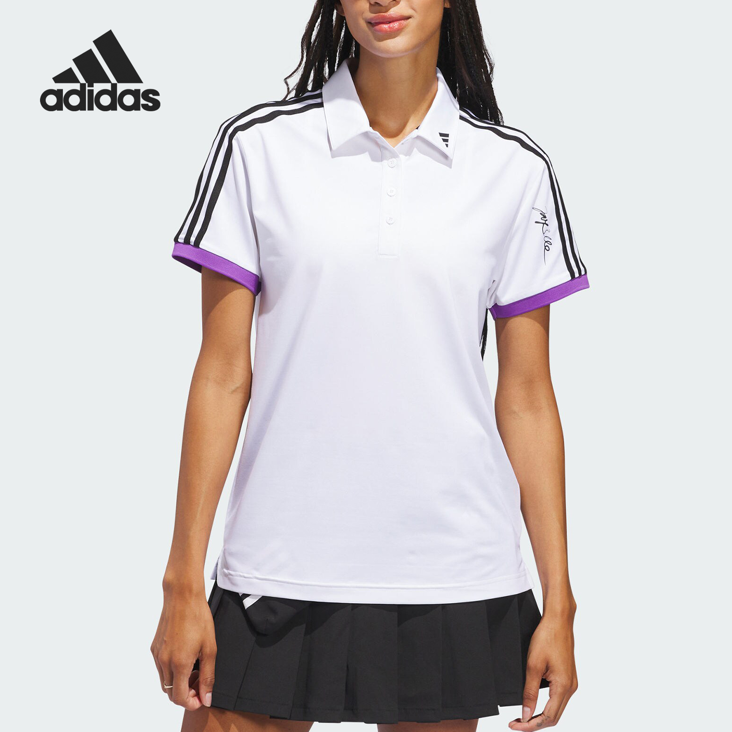 Adidas/阿迪达斯正品SS POLO JAY3LLE女士户外POLO衫IS5630