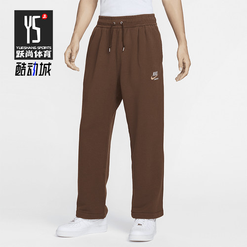 耐克男士复古休闲加厚保针织长裤