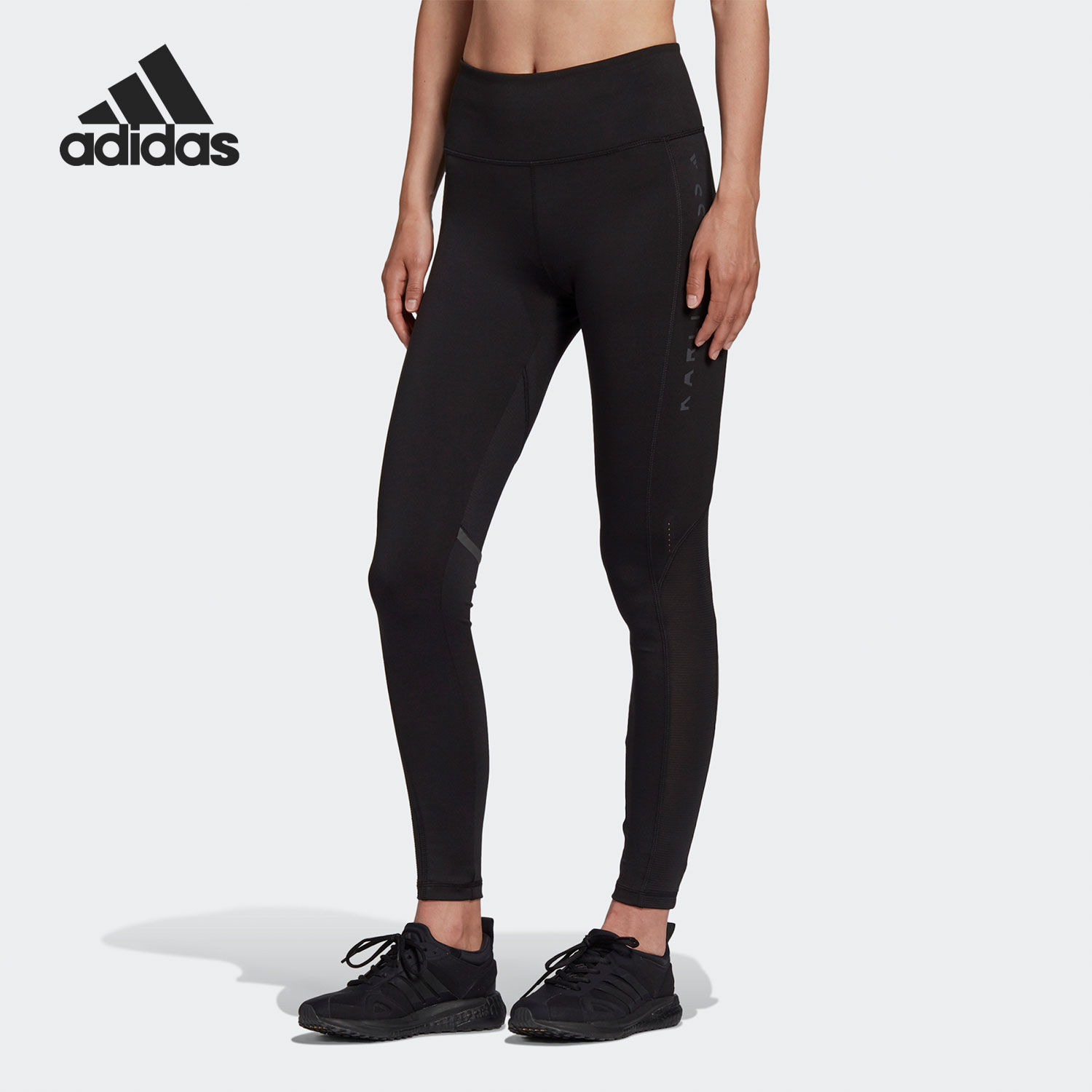 阿迪达斯秋冬季紧身长裤