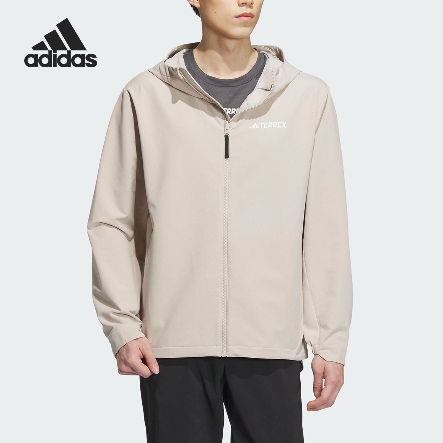 冬季连帽外套Adidas/阿迪达斯