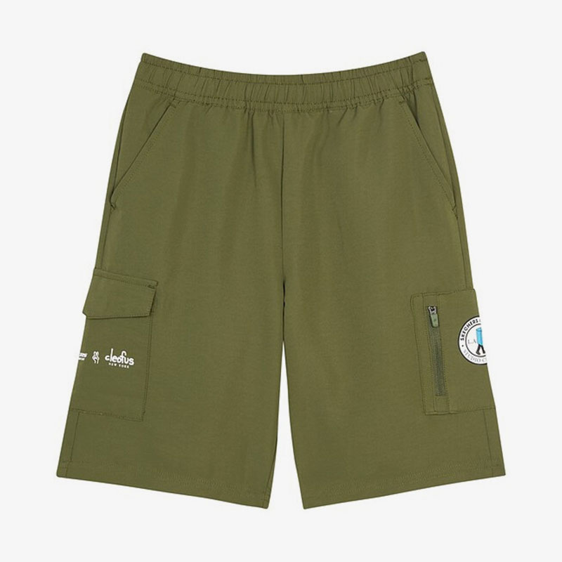 Skechers/斯凯奇正品当季新款儿童运动宽松透气训练短裤