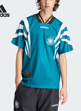 Adidas/阿迪达斯德国队足球休闲文化男士运动球衣IT7751