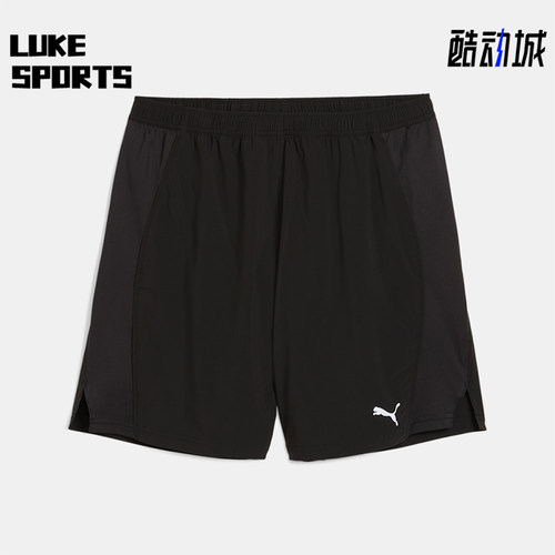 Puma/彪马正品新款男士运动透气印花三分休闲短裤526608-01