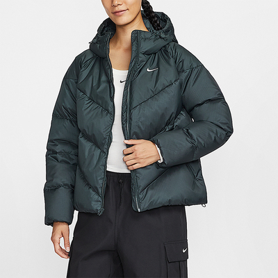 Nike/耐克正品冬季女士连帽宽松保暖户外运动羽绒服HV5236-390