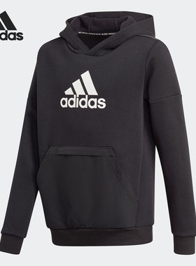 Adidas/阿迪达斯正品当季新款大童运动卫衣套头卫衣GJ6675