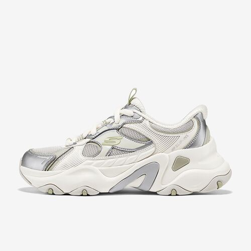Skechers斯凯奇正品D'LITES 5.0女款低帮运动老爹鞋150526-OWGR
