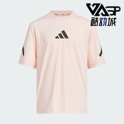 Adidas/阿迪达斯正品ZNE T-SHIRT大童经典透气运动户外短袖JL9283