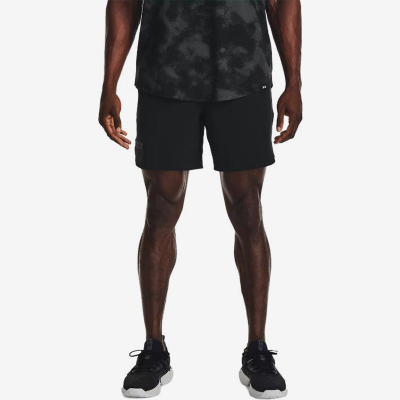 UA/安德玛正品新款男士弹力舒适系带梭织运动训练短裤1377812-001