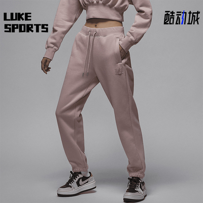 耐克女士运动休闲保暖束脚长裤