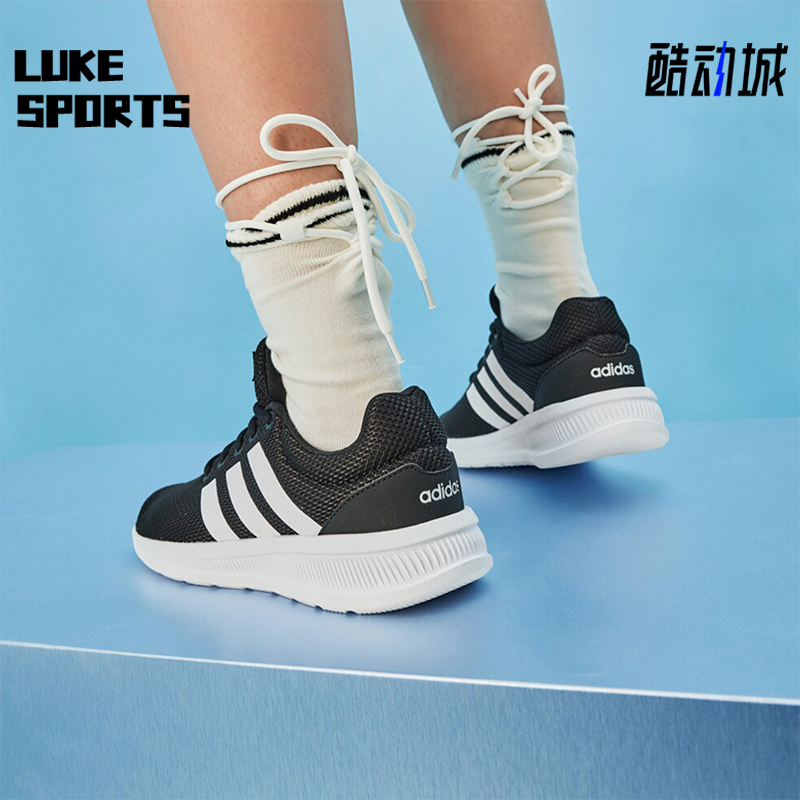 Adidas/阿迪达斯正品新款男女同款实用网面透气跑步鞋JS3020