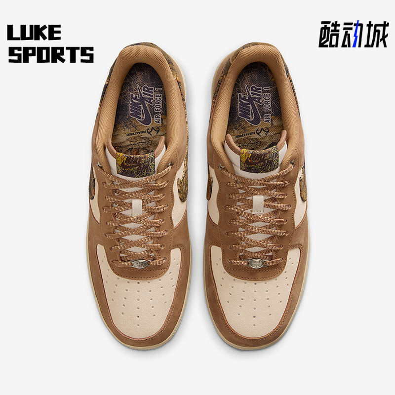 Nike/耐克正品Air Force 1男士运动经典轻盈休闲板鞋IO9803-200