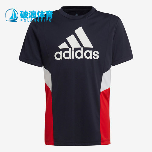 Adidas/阿迪达斯大童运动短袖