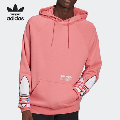 Adidas/阿迪达斯正品三叶草男子运动休闲连帽套头卫衣GN3572