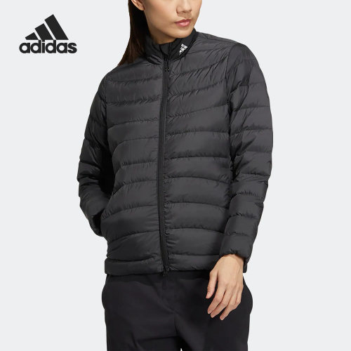 女子羽绒服阿迪达斯保暖