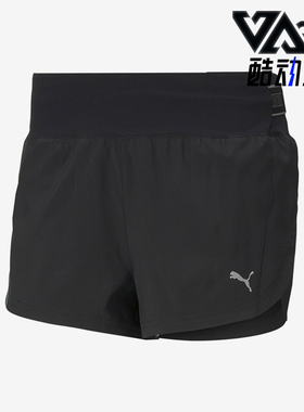 Puma/彪马正品新款女士轻盈透气跑步运动短裤520171-01