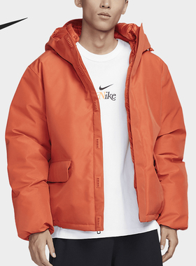 Nike/耐克正品24冬季新款男士保暖宽松连帽棉服FZ0725-846