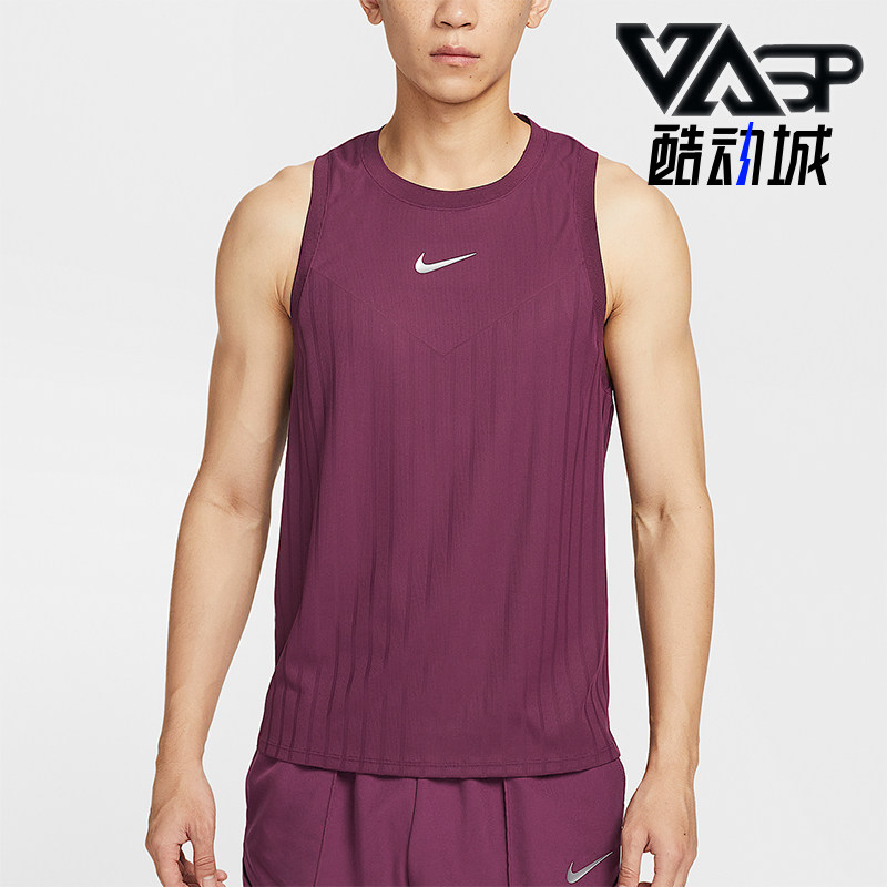 Nike/耐克正品Dri-FIT男士训练网球复古无袖T恤背心HM6725-611