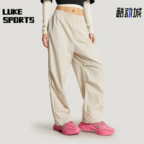 Adidas/阿迪达斯正品春秋女士运动日常宽松简约休闲长裤KX6803