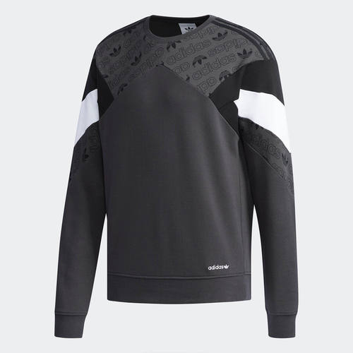 Adidas/阿迪达斯正品 新款 男子运动休闲圆领套头卫衣 CW5164