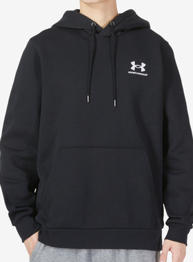 UA/安德玛正品2025新款男士训练健身跑步卫衣套头衫1373880-001