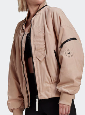 Adidas/阿迪达斯官方正品aSMC SW BOMBER 女子运动夹克外套HA6024