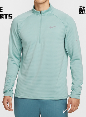 Nike/耐克正品2025冬季男士柔软加绒保暖运动长袖T恤HV2708-017