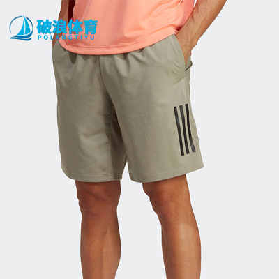 阿迪达斯男士简约宽松短裤