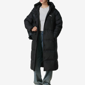 彪马正品 2025女士连帽经典 运动防风保暖长款 Puma 羽绒服691044