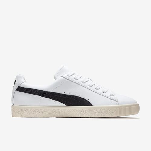 PUMA彪马正品Clyde男款低帮运动休闲日常通勤舒适板鞋394390-01