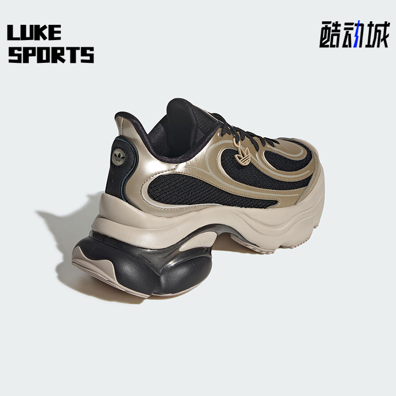 Adidas/阿迪达斯正品三叶草女士低帮缓震厚底耐磨运动鞋KI0583