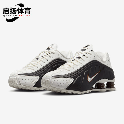 Nike/耐克正品Shox R4女士缓震时尚透气经典拼接跑步鞋AR3565-104