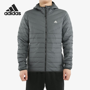 阿迪达斯正品 男子冬季 短款 DZ1418 Adidas 休闲保暖羽绒服 DZ1420