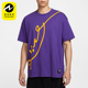 印花宽松落肩透气篮球运动T恤IM0321 Kobe男士 504 耐克正品 Nike