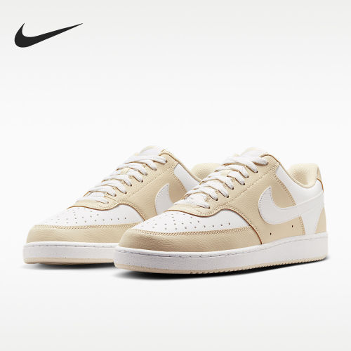 Nike耐克正品Court Vision男低帮防滑耐磨系带板鞋HM9862-200