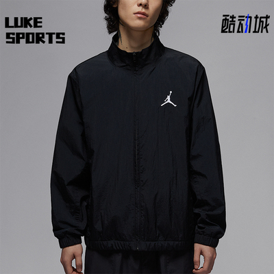 Nike/耐克正品JORDAN男士立领梭织轻盈经典休闲外套IH0832-010