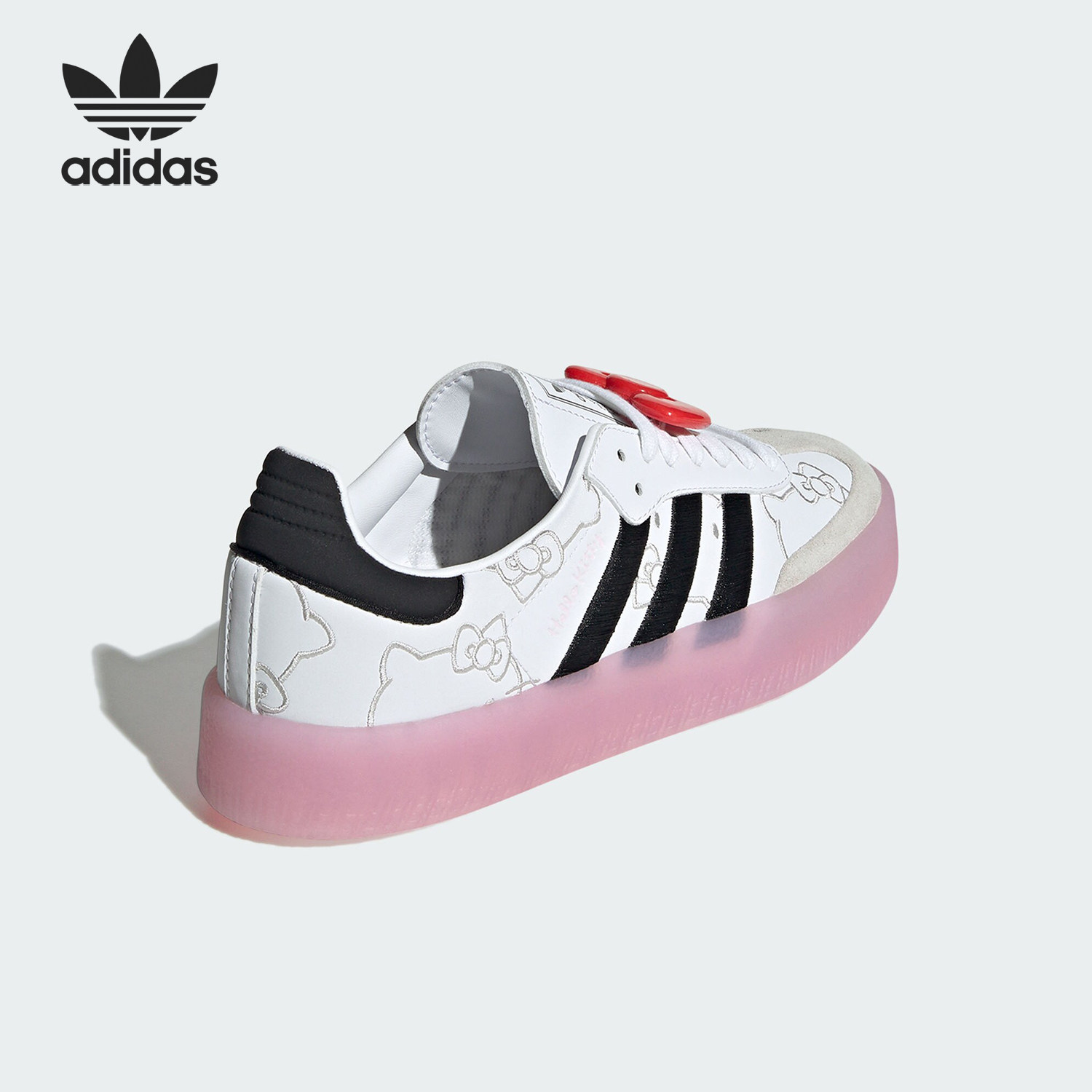 阿迪达斯女士经典时尚运动板鞋