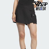 三叶草女士复古梭织运动透气休闲裙裤 Adidas 阿迪达斯正品 KC5842